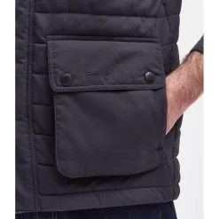 BARBOUR GILET BRADFORD NAVY><noscript><img width=