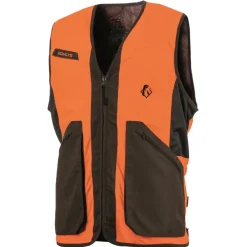 SOMLYS GILET CLASSY REVERSIBLE CAMO BLAZE>Homme Vêtements & Accessoires Blaze·Gilets De Chasse Epi Orange Fluo