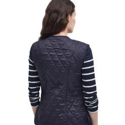 BARBOUR GILET DOUBLURE FEMME BETTY NAVY>Femme Vêtements Barbour·Gilets Barbour Femme