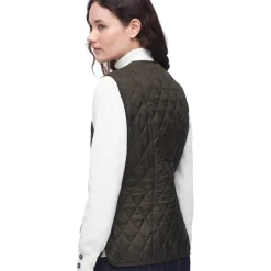 BARBOUR GILET DOUBLURE FEMME BETTY OLIVE><noscript><img width=