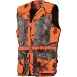 TREELAND GILET FEMME CAMO ORANGE FOREST>Femme Vêtements De Chasse·Gilets Femme