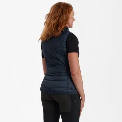 DEERHUNTER GILET FEMME HEAT PADDED NAVY><noscript><img width=