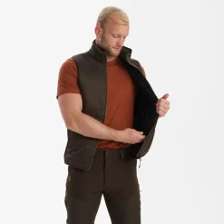 DEERHUNTER GILET HEAT PADDED WOOD><noscript><img width=