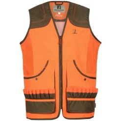 PERCUSSION GILET SAVANE BLAZE>Homme Vêtements & Accessoires Blaze·Gilets De Chasse Epi Orange Fluo