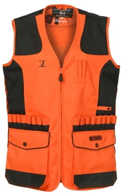 PERCUSSION GILET STRONGER BLAZE>Homme Vêtements & Accessoires Blaze·Gilets De Chasse Epi Orange Fluo