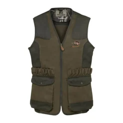 PERCUSSION GILET TRADITION SANGLIER KAKI CLAIR>Homme Gilets De Chasse·Gilets De Chasse