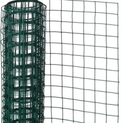 TERZEO VOS ANIMAUX GRILLAGE DAMIER VERT 0,5X5M> Clôture Traditionnelle·Grillages De Clôtures|Clôture Traditionnelle·Grillages De Clôtures