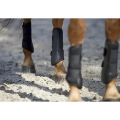 BACK ON TRACK GUETRES SOUPLE 3D MESH NOIR> Protections Du Cheval Au Travail·Guêtres Et Protège-Boulets