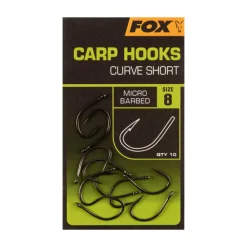 FOX HAMECON CURVE SHANK SHORT X10> Accessoires De Montage Carpe·Accessoires De Montage Fox