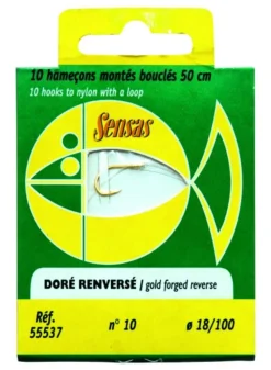 SENSAS HAMECON MONTE DORE RENVERSE> Montage Des Lignes·Hameçons Coup