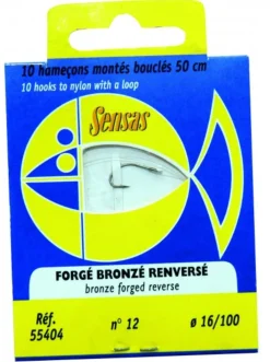 SENSAS HAMECON MONTE TRUITE FORGE BRONZE> Accessoires De Montage Truite·Hameçons Truite
