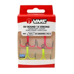 VMC HAMECON TRIPLE UV ROUND 4551 ASSORT> Montages Pêche Au Posé·Hameçons Carnassiers