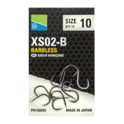 PRESTON HAMECONS COUP NON MONTES XS02-BARBLESS X10> Montage Des Lignes Carpodrome·Hameçons Coup Carpodrome