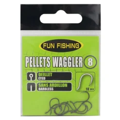 FUN FISHING HAMECONS COUP NON MONTES PELLETS WAGGLER X10><noscript><img width=