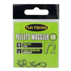 FUN FISHING HAMECONS COUP NON MONTES PELLETS WAGGLER X10><noscript><img width=