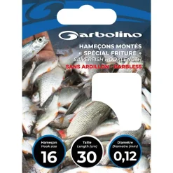 GARBOLINO HAMECONS MONTES SPECIAL FRITURE> Montage Des Lignes·Hameçons Coup