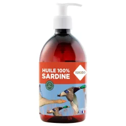 TERZEO VOS ANIMAUX HUILE 100% SARDINE> Élevage Canards, Sauvagines Et Oies·Aliments Complémentaires|Élevage Canards, Sauvagines Et Oies·Compléments Alimentaires