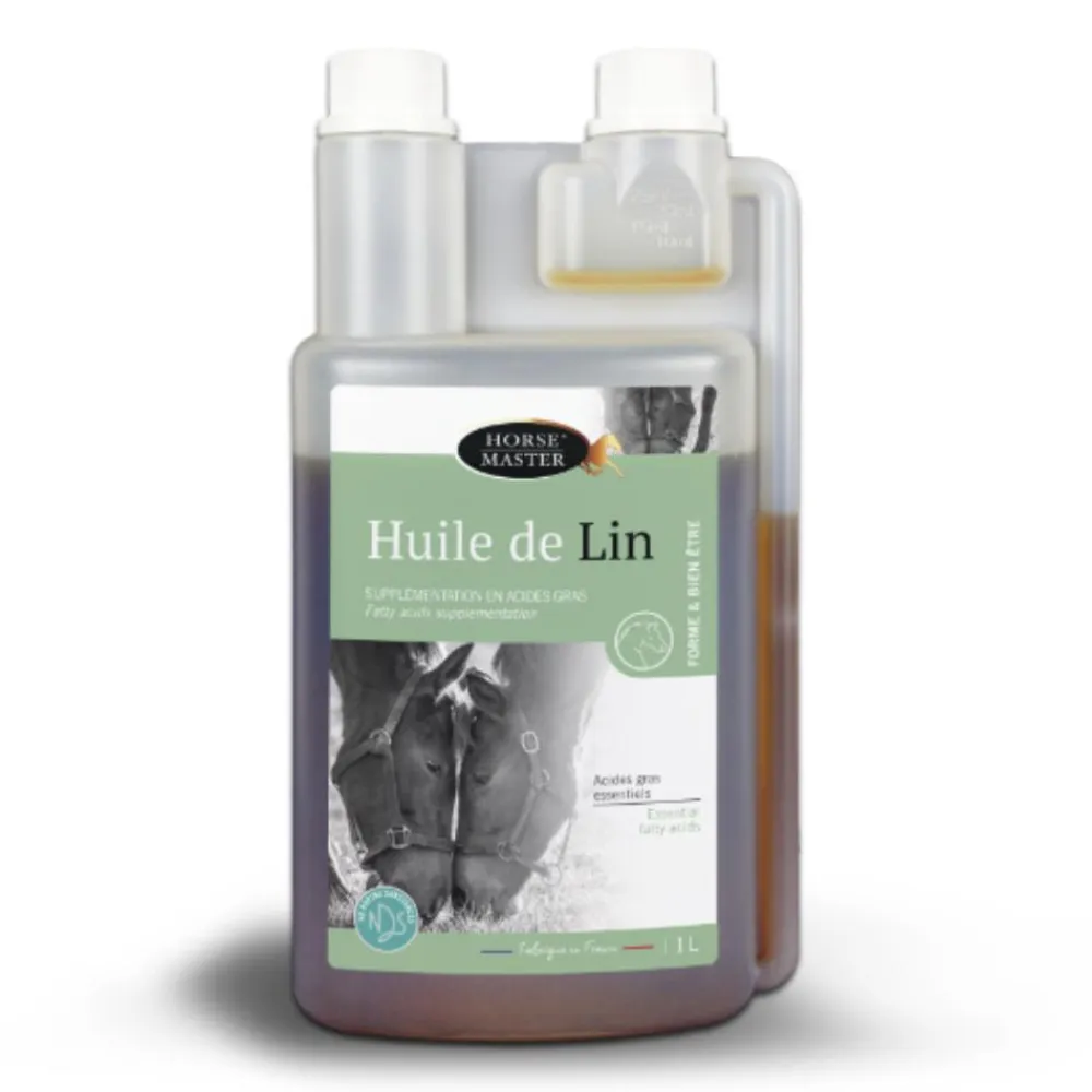 HORSE MASTER HUILE DE LIN> Compléments Alimentaires·Muscles, Poids Et Peau