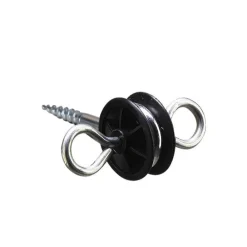 BEAUMONT ISOLATEUR DOUBLE ANCRAGE CORDON X2> Isolateurs De Clôture·Isolateurs Fil Et Cordelette Pour Piquets Bois|Isolateurs De Clôture·Isolateurs Fil Et Cordelette Pour Piquets Bois
