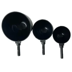 TERZEO PÊCHEURS JEU DE 3 COUPELLES D'AMORCAGE> Equipements Du Pêcheur Au Coup·Coupelles D'Amorçage