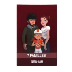 TERRES & EAUX JEU DE 7 FAMILLES T&E CAVALIERS>Enfant Jeux Et Jouets·Jeux De Cartes
