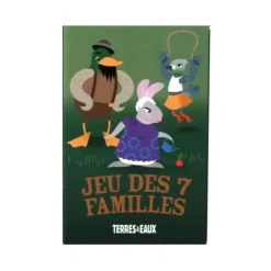 TERRES & EAUX JEU DE 7 FAMILLES T&E CHASSEURS>Enfant Jeux Et Jouets·Jeux De Cartes