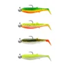 SAVAGE GEAR KIT DE 4 LEURRES SOUPLES ARMES CANNIBAL SHAD 10CM> Leurres Souples Carnassiers·Leurres Souples Savage Gear