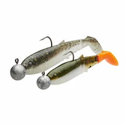 SAVAGE GEAR KIT DE 30 LEURRES SOUPLES CANNIBAL SHAD 5.5CM ET 6.8CM> Leurres Souples Carnassiers·Leurres Souples Savage Gear