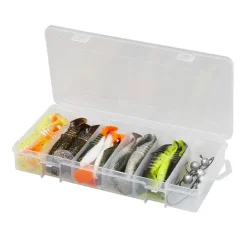 SAVAGE GEAR KIT DE 30 LEURRES SOUPLES CANNIBAL SHAD 6.8CM ET 8CM> Leurres Souples Carnassiers·Leurres Souples Savage Gear