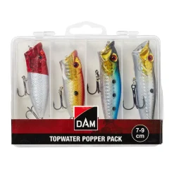 DAM KIT DE LEURRE POPPERS X4 7/9CM> Leurres Durs Carnassiers·Leurres Durs Dam