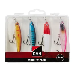 DAM KIT DE LEURRES MINNOW X4> Leurres Durs Carnassiers·Leurres Durs Dam