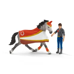 SCHLEICH KIT DE VOLTIGE ÉQUESTRE HORSE CLUB MIA>Enfant Jeux Et Jouets·Jeux Et Jouets Équitation