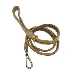 LAISSE TRESSEE 120CM COGNAC> Colliers, Laisses Et Harnais·Laisses Cuir|Colliers, Laisses Et Harnais·Laisses Cuir