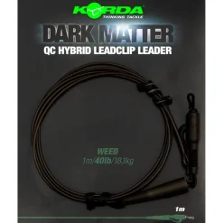 KORDA LEADER DARK MATTER QC HYBRIB 1M> Accessoires De Montage Carpe·Accessoires De Montage Korda