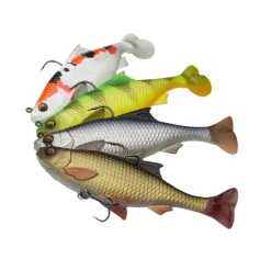 SAVAGE GEAR LEURRE PULSE TAIL ROACH 13CM 38.5G> Leurres Souples Carnassiers·Leurres Souples Savage Gear