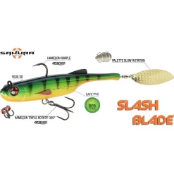SAKURA LEURRE SOUPLE SLASH BLADE 7.5CM 13.7G> Leurres Souples Carnassiers·Leurres Souples Sakura
