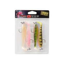 FOX RAGE LEURRES MONTES ZANDER PRO UV X4> Leurres Souples Carnassiers·Leurres Souples Fox Rage