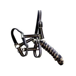 T DE T LICOL + LONGE MARINE/BEIGE> Licols Et Longes·Panoplies Licol + Longe