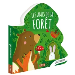 LIVRE EN FORME LES AMIS DE LA FORET>Enfant Livres Pour Enfants·Livres Sur La Nature Enfant