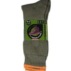 ESTEX LOT 2 CHAUSSETTES BOUCLA COTON><noscript><img width=