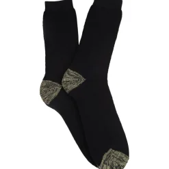 AZERTEX LOT DE 2 CHAUSSETTES ROBUSTE NOIR> Chaussettes Et Semelles·Chaussettes Basses|Chaussettes Et Semelles·Chaussettes Basses