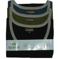 KALAHARI LOT DE 3 DEBARDEURS>Homme T-Shirts·T-Shirts À Manches Courtes