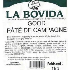 LA BOVIDA MELANGE D'EPICES POUR PATE DE CAMPAGNE> Faire Ses Charcuteries·Épices À Charcuteries