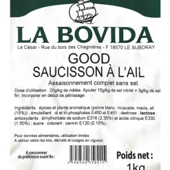 LA BOVIDA MELANGE D'EPICES POUR SAUCISSON A L'AIL> Faire Ses Charcuteries·Épices À Charcuteries