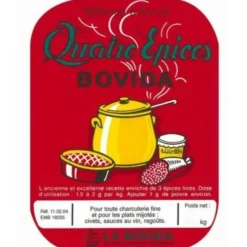 LA BOVIDA MELANGE QUATRE EPICES BOVIDA> Faire Ses Charcuteries·Épices À Charcuteries