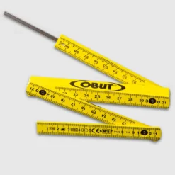 OBUT METRE PLIANT A TIRETTE JAUNE> Jeux D'Extérieur·Boules De Pétanque Et Accessoires