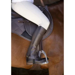 EQUITHEME MINI-CHAPS CUIR MARRON><noscript><img width=