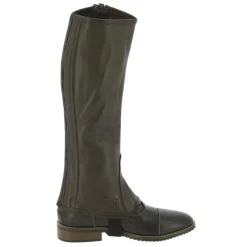 EQUITHEME MINI-CHAPS CUIR MARRON><noscript><img width=