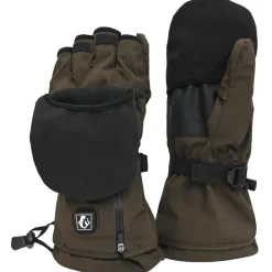 SOMLYS MITAINES DE CHASSE CHAUFFANTES MARRON>Homme Vêtements De Chasse Chauffants·Gants Et Écharpes Chauffants
