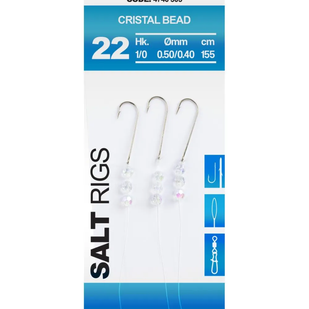 SPRO MONTAGE SALT RIG CRISTAL BEAD> Montages Surf Casting·Bas De Lignes Surf Casting